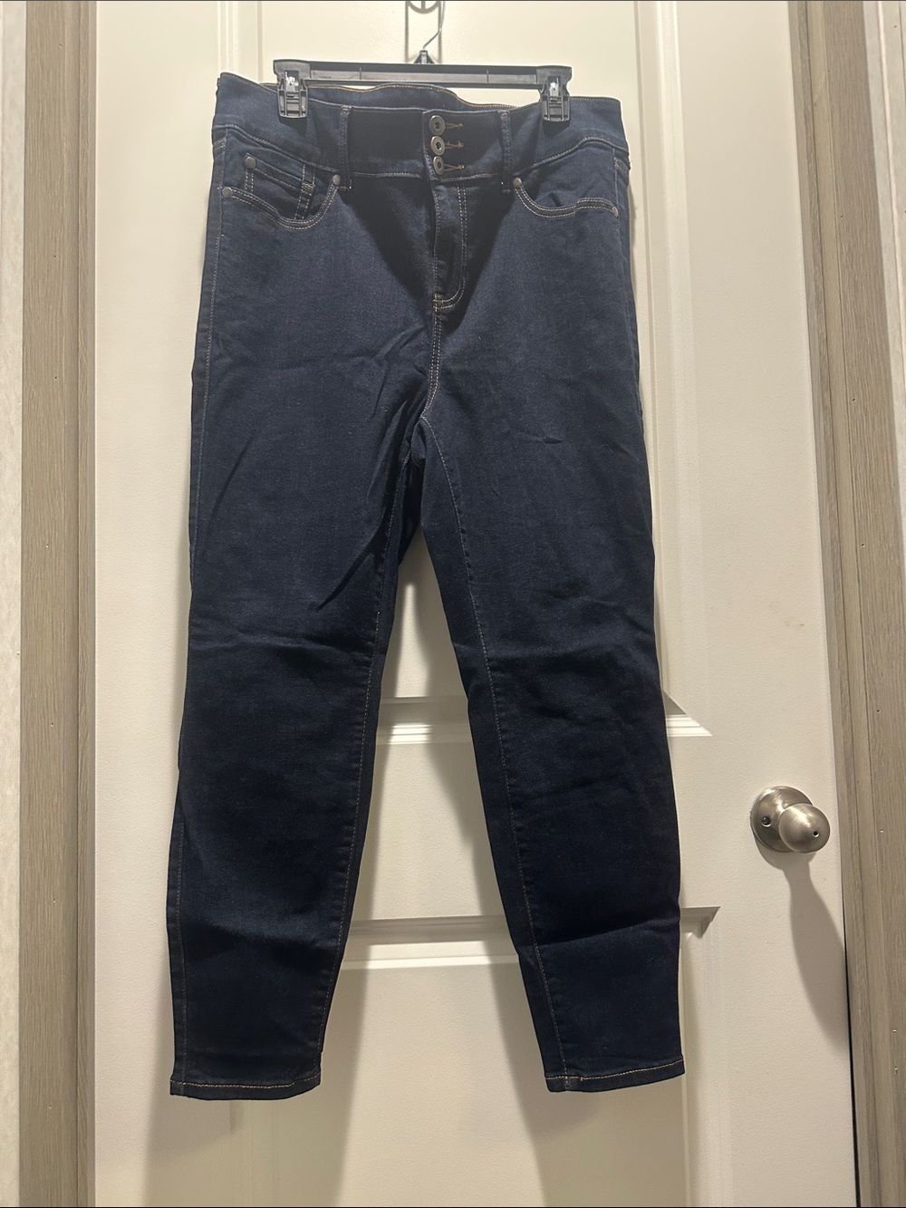 torrid Dark Blue High-Rise Skinny Jeans